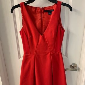 French Connection red dress!
